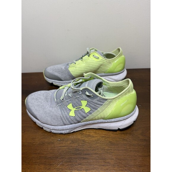 Under Armour Womens Charged Bandit 2 1273961-942 Gray Running Shoes Sneakers 7 - Picture 5 of 8